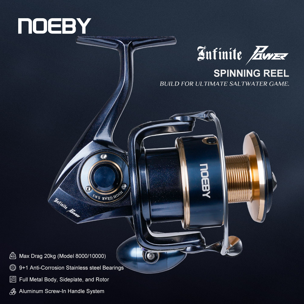 Daiwa Reel Bg - بكرة صيد دوارة Noeby Infinite Power