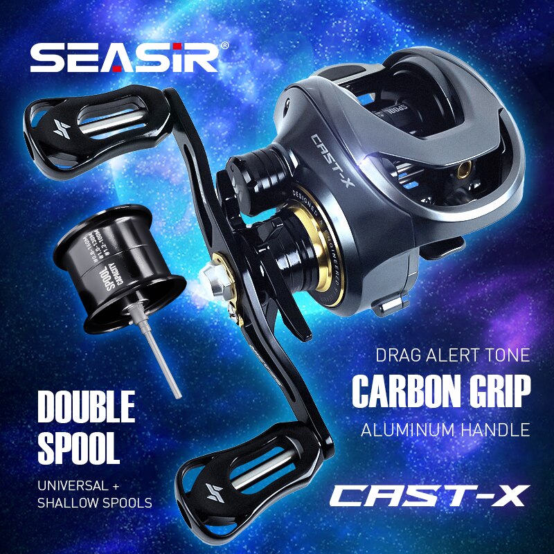 Kastking Reel Zephyr - بكرة صيد الطعم SEASIR Cast-X 7.3:1
