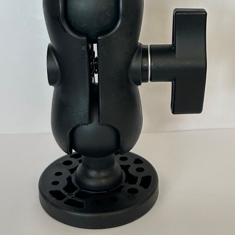 Fish Finder Mount - لوحة تثبيت كروية دوارة لجهاز تحديد