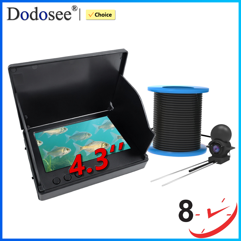 دودوسي 220 °   كاميرا الصيد تح - مراجعة Fishing Depth Finder وسعره