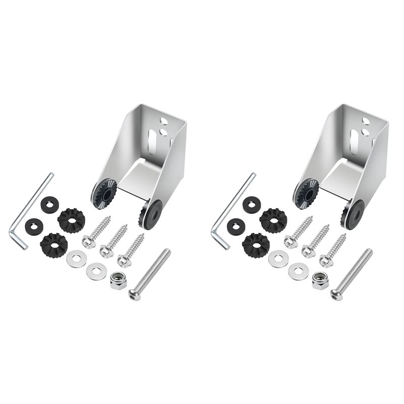 قطعتان من حامل التثبيت المعدني - مراجعة Fish Finder Mount وسعره