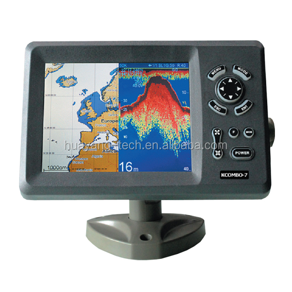 Kcombo-7 7 بوصة ONWA GPS Plott - مراجعة Fish Finder Gps وسعره