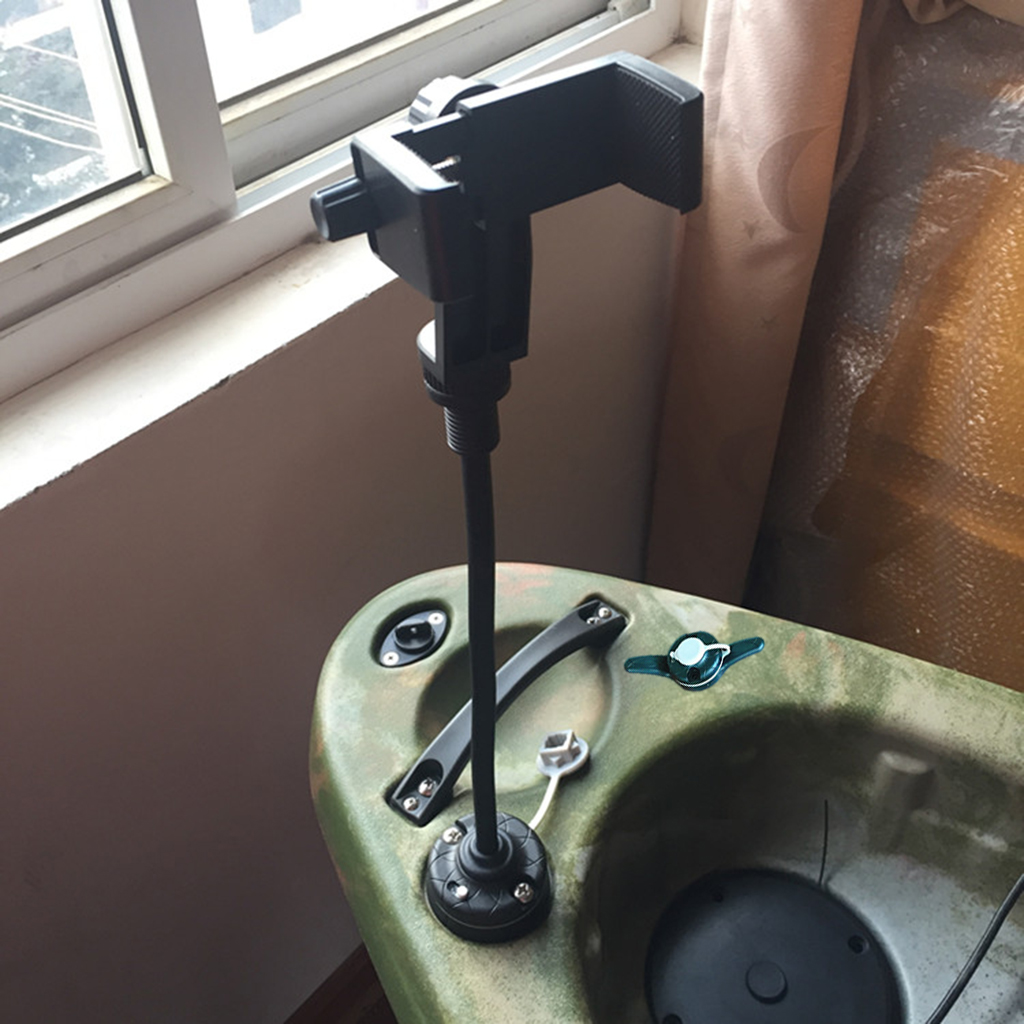 كاياك حامل هاتف محمول قوس أسود - مراجعة Fish Finder Mount وسعره