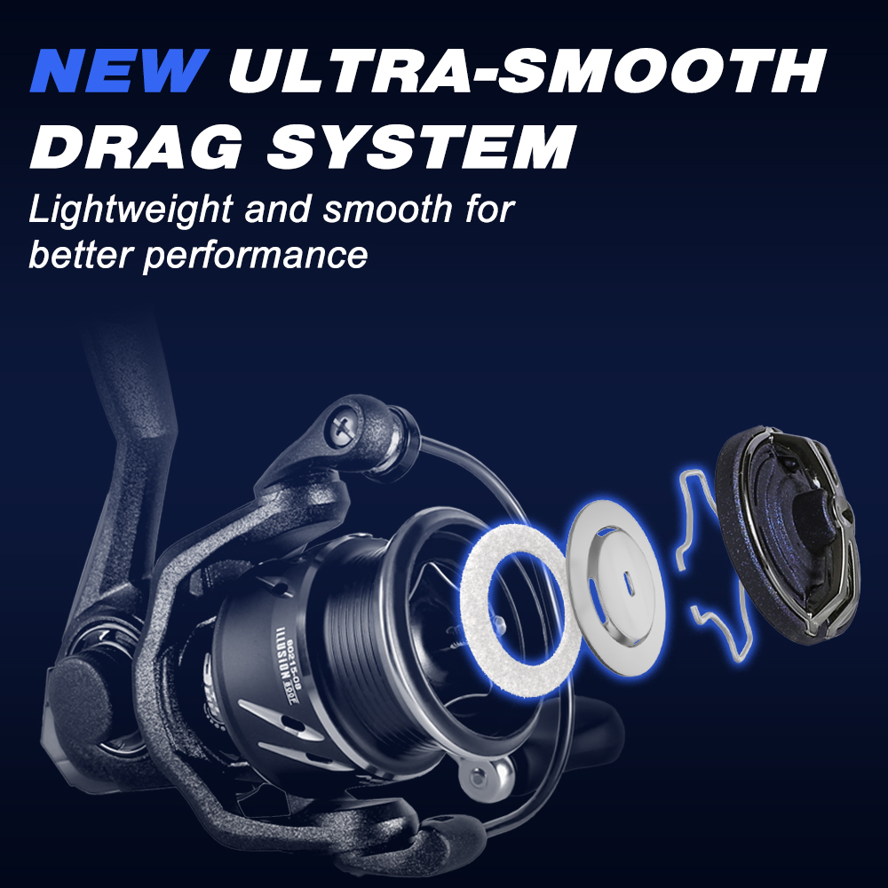 Mifine ILLUSION بكرة صيد خفيفة - مراجعة Kastking Reel Zephyr وسعره